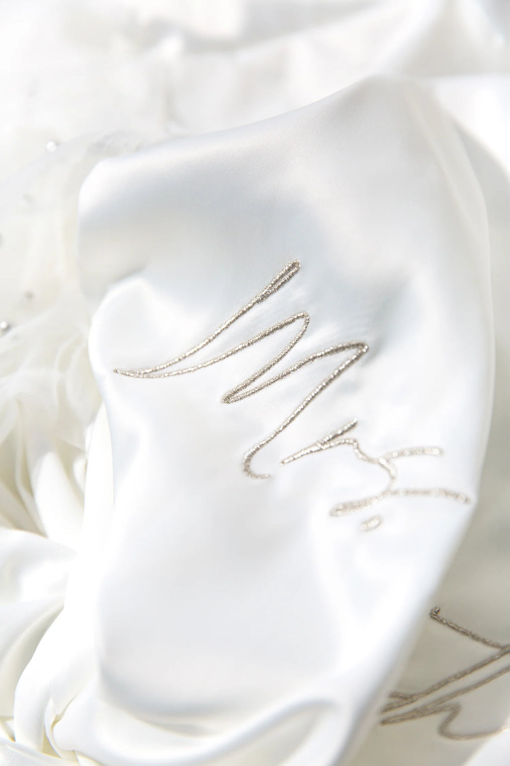 Customizable Pearl Sleeve Bridal Robe