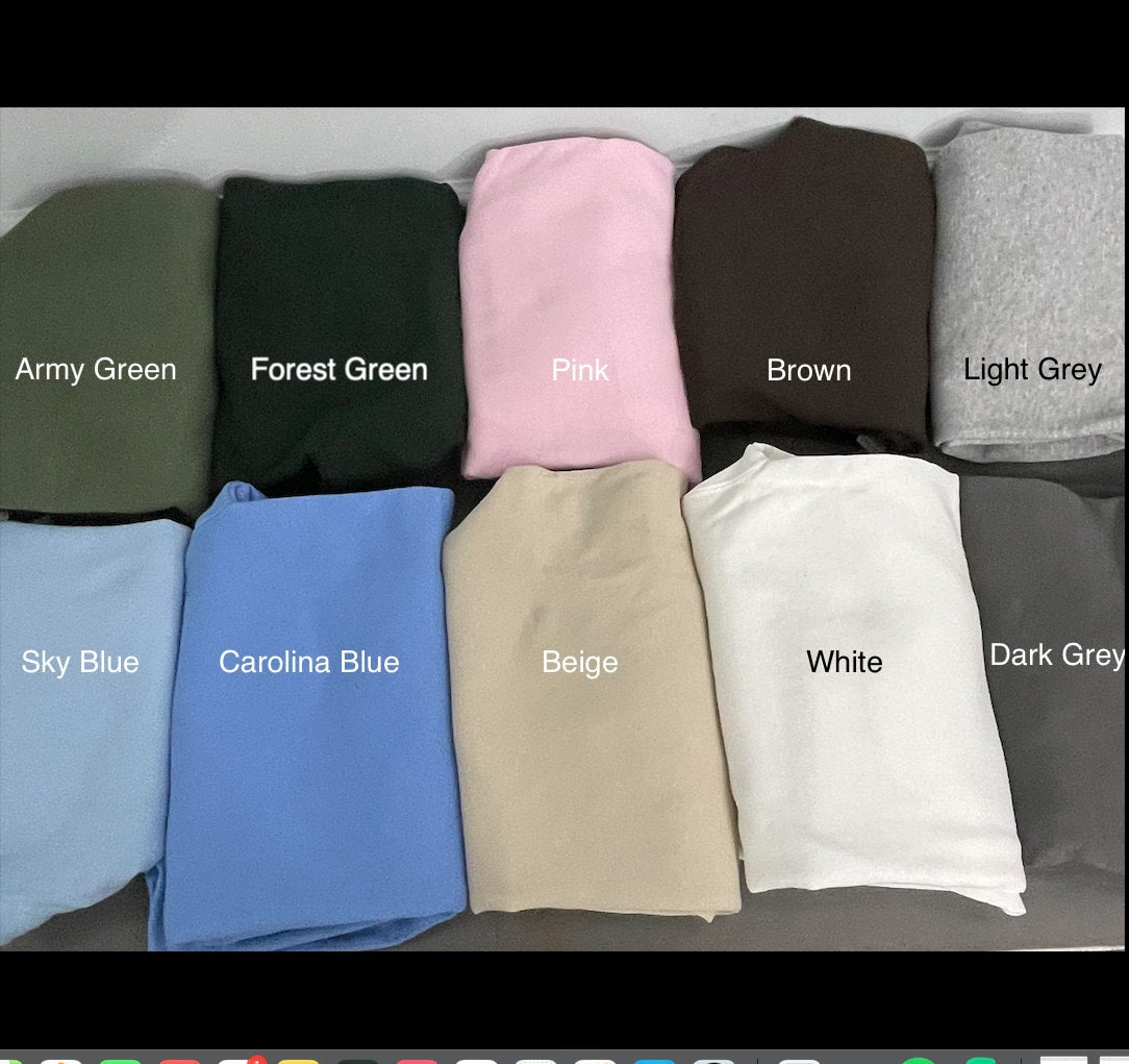 Miami Florida embroidered sweatshirt  custom embroidery; Florida crewnecks. Miami crewnecks