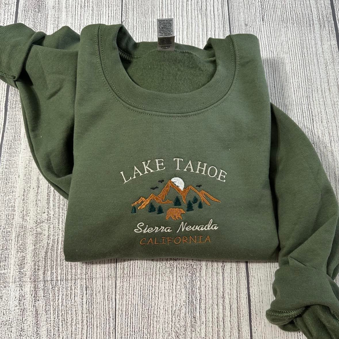 Custom clearance sweatshirt embroidery